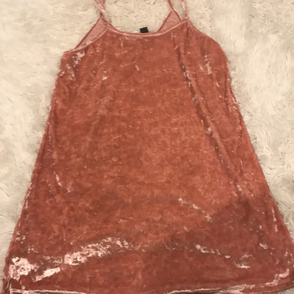 Muave velvet dress - Picture 2 of 3